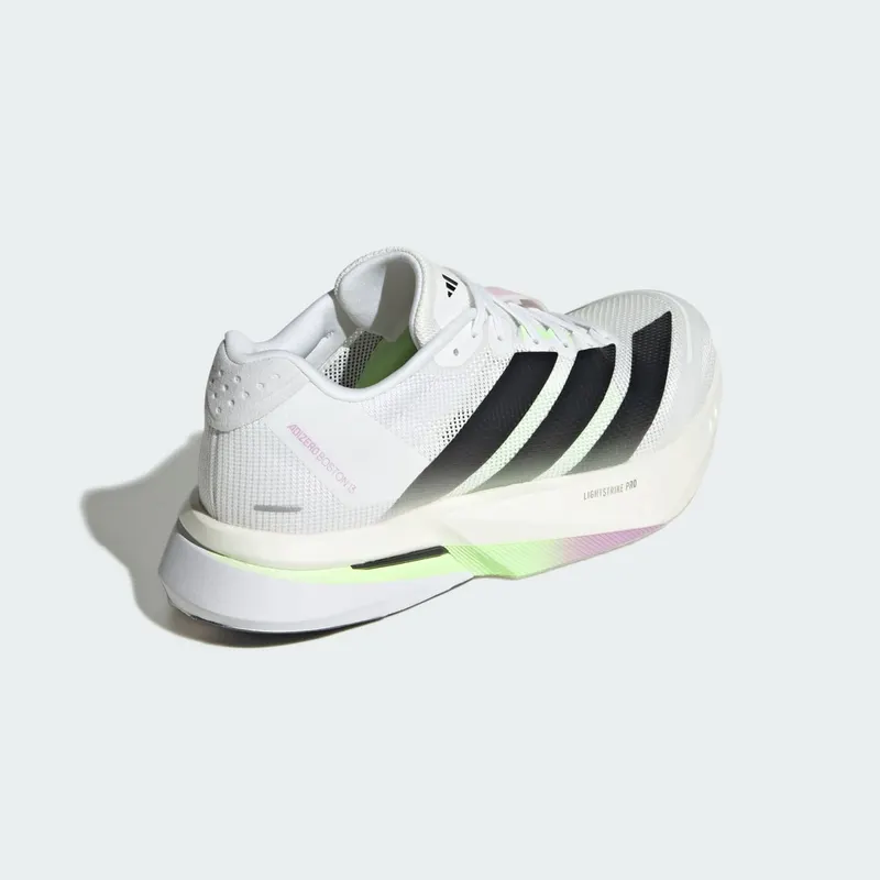Adidas Adizero Boston 13 Cloud White / Core Black / Dash Grey (JS4951)
