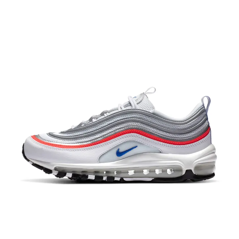 Nike Air Max 97 Metallic Silver Flash Crimson Racer Blue (W) White/Flash Crimson-Metallic Silver-Racer Blue (CZ6087-101)