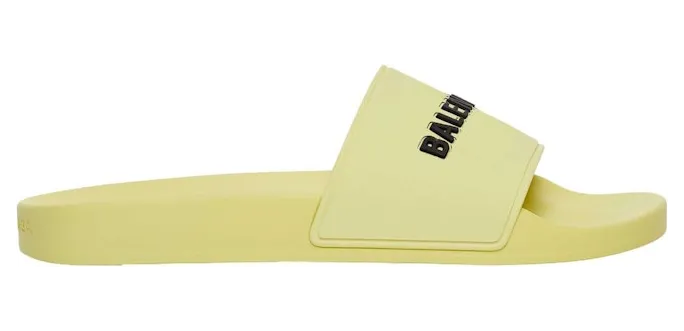 Balenciaga Pool Slide Yellow (565826W1S807710)