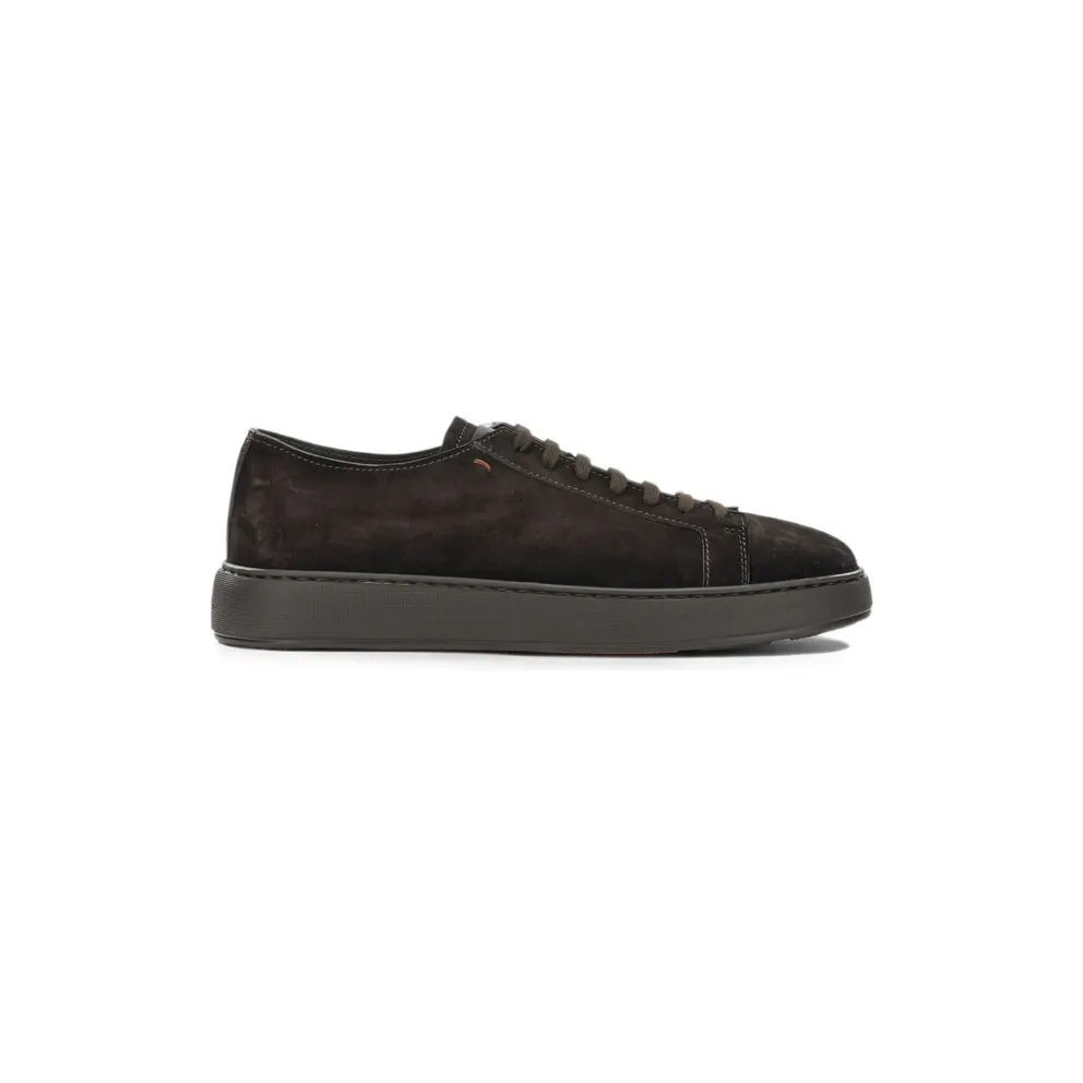 Santoni Suede Lace-up “Brown” (MBCD21571SMOT AOLT60)