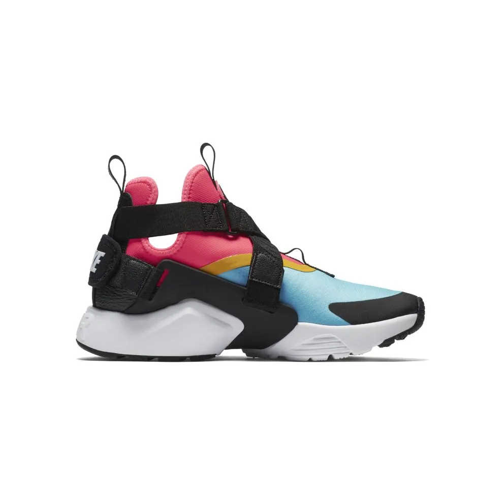 Nike Air Huarache City Multi-Color (W) Bleached Aqua/Black-Racer Pink (AH6787-400)
