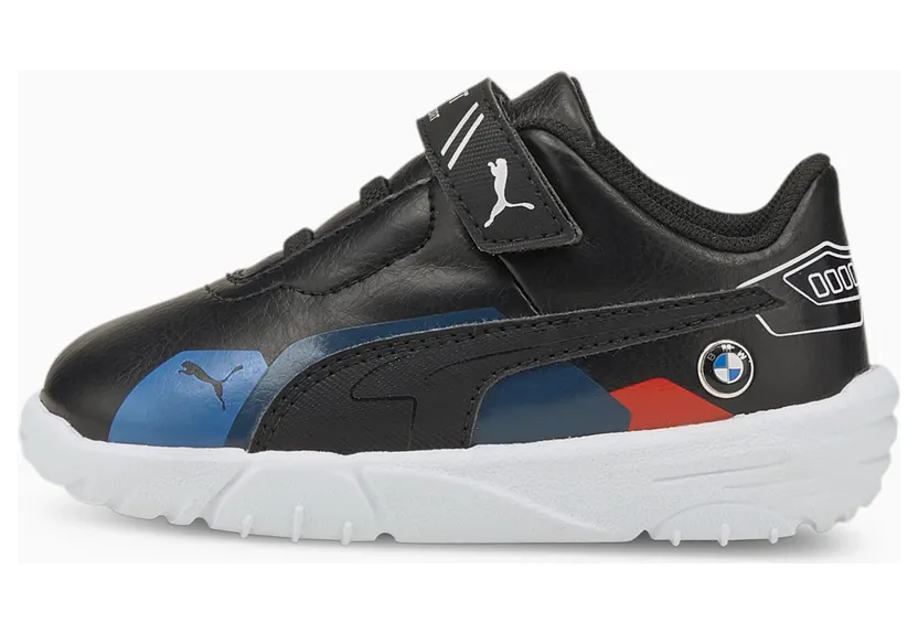 Puma BMW M Motorsport Drift Cat Delta Baby Motorsportschuhe Schwarz/Weiß (306901-01)