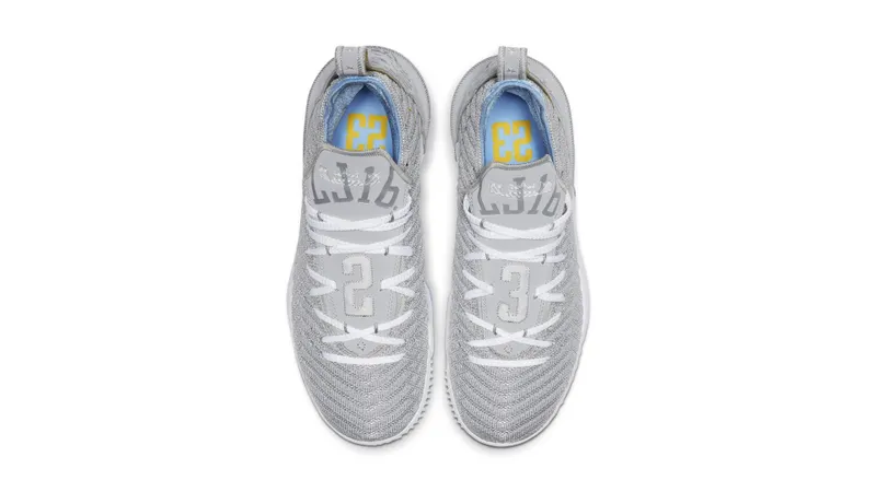 Nike LeBron 16 MPLS Lakers Wolf Grey/White-University Blue (CK4765-001)