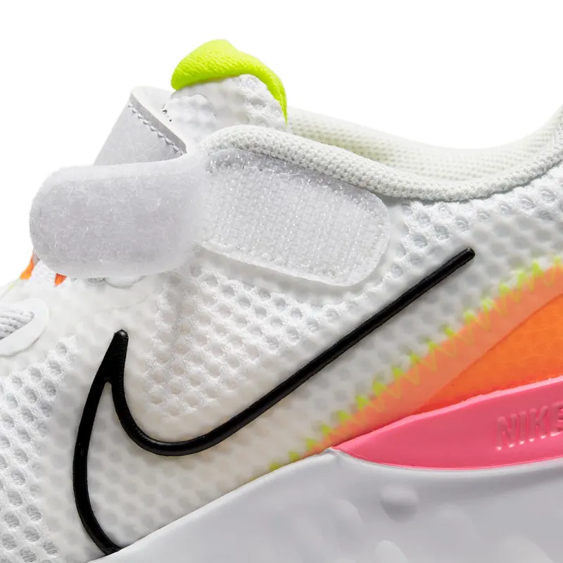 Nike Renew Run White Pink Blast (PS) White/Platinum Tint/Pink Blast (CT1436-100)