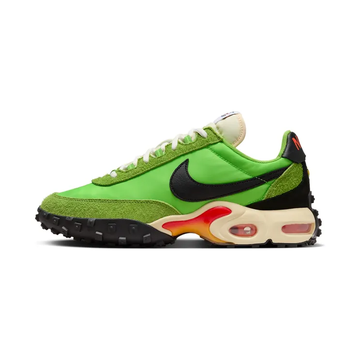 Nike Air Max Waffle Racer Action Green Altitude “Action Green / Total Orange / Black” (FV6946-301)