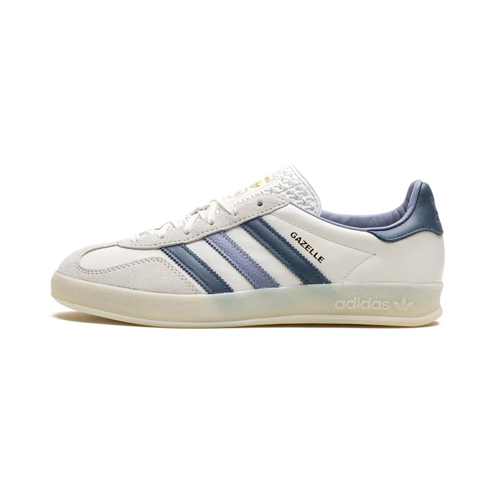 adidas Gazelle Indoor Schuh Core White / Preloved Ink Mel. / Off White (IG1643)