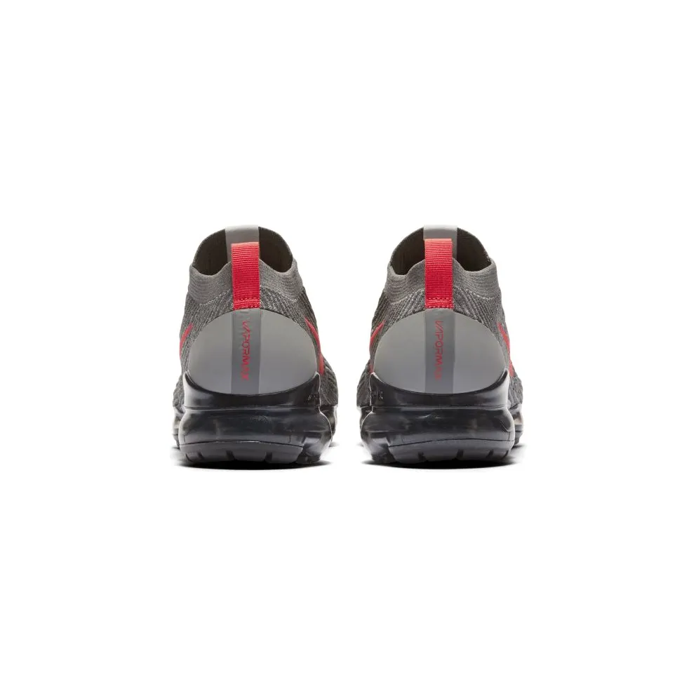 Nike Air VaporMax Flyknit 3 Grey Track Red Iron Grey/Particle Grey-Anthracite-Track Red (CT1270-001)