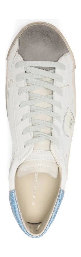 Philippe Model Mixage Logo Detail “White/Blue” (PRLU WX52) (3)