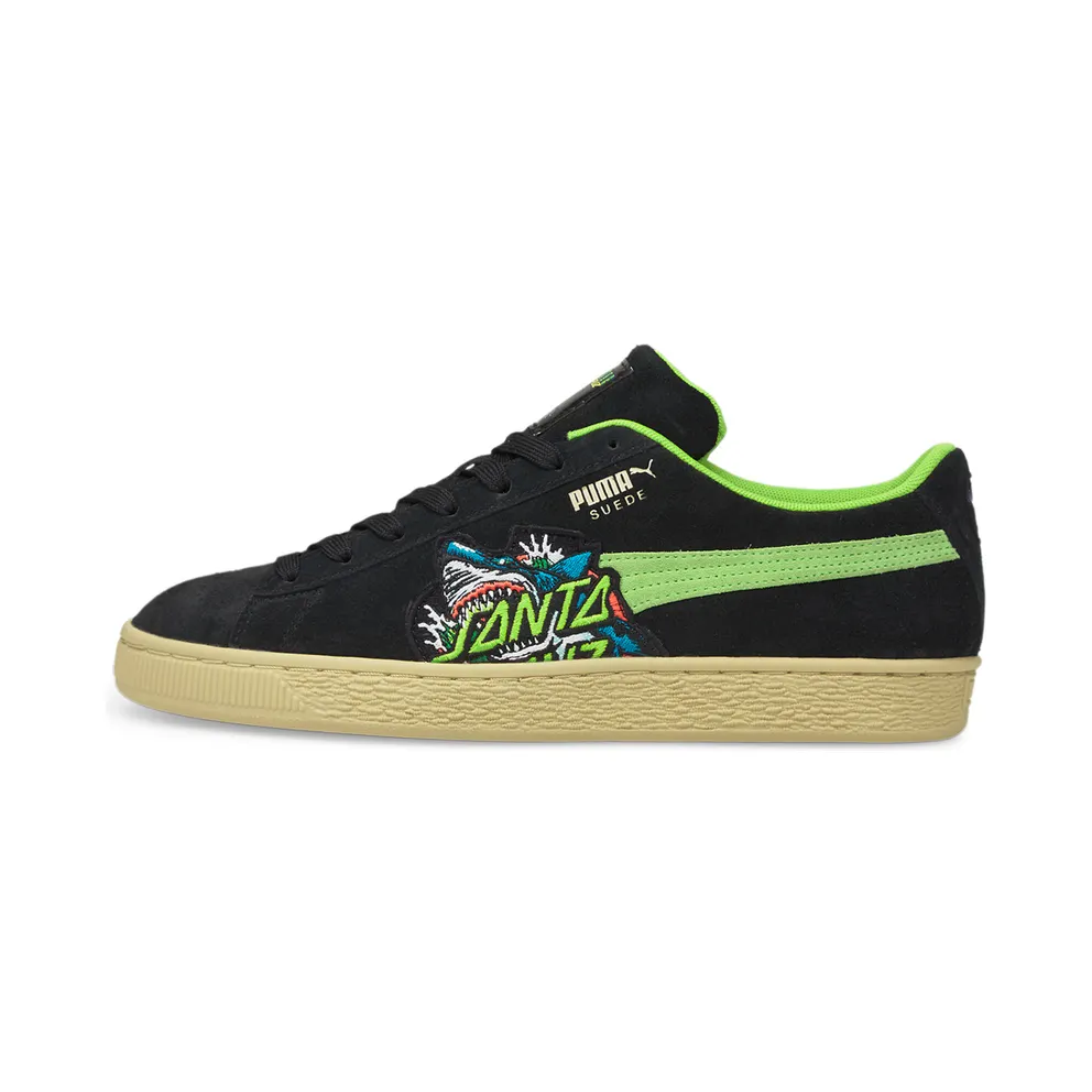 Puma x SANTA CRUZ Suede Shark Grey/Green/Black (381905-01)