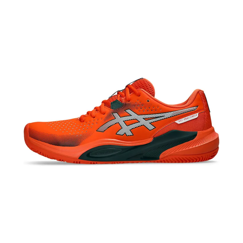 ASICS GEL-CHALLENGER 15 PADEL “Energy Orange / Jewel Green” (1041A511-801)