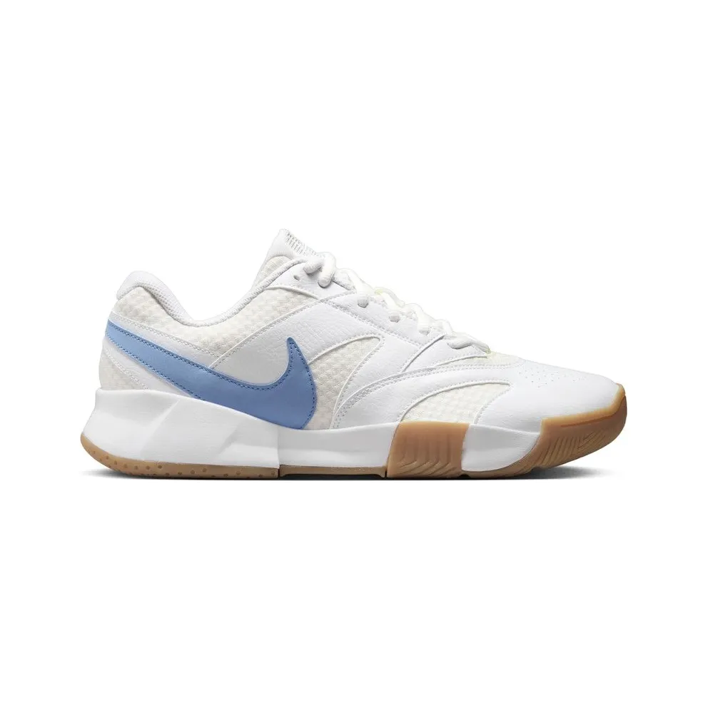Nike Court Lite 4 White Sail Gum Light Brown Light Blue (FD6574-107)