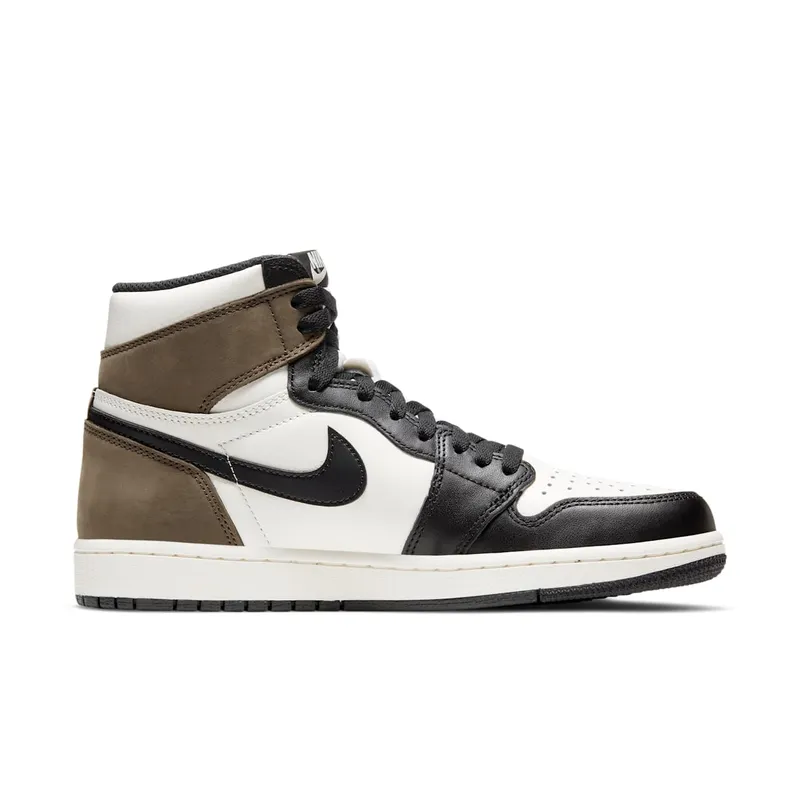 Jordan 1 Retro High Dark Mocha Sail/Dark Mocha-Black-Black (555088-105)