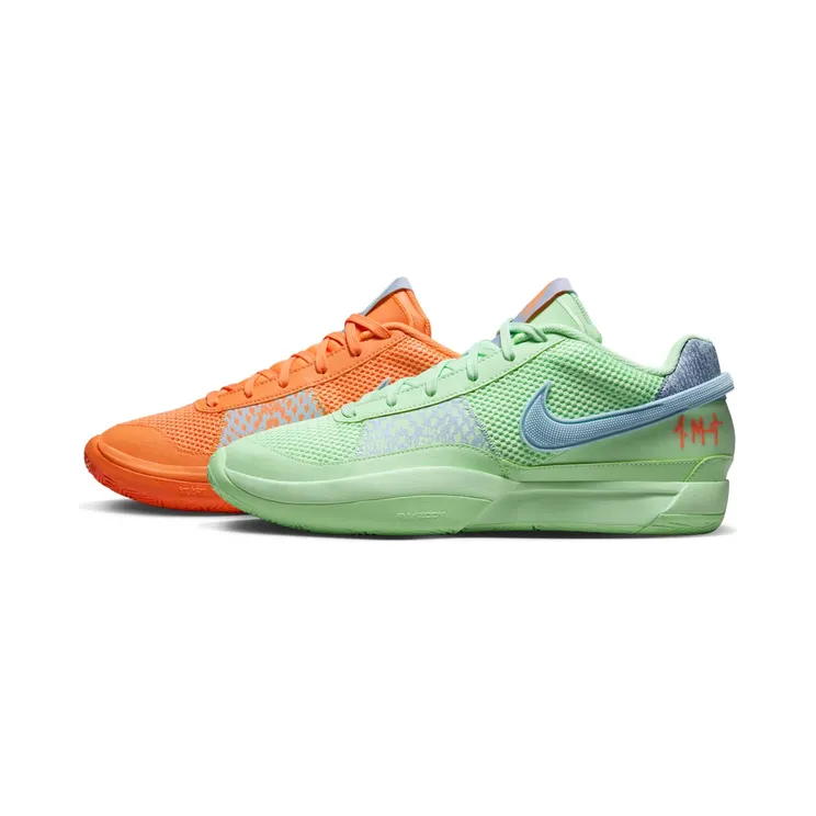 Nike Ja 1 “Bright Mandarin / Vapor Green” (FQ4796-800)