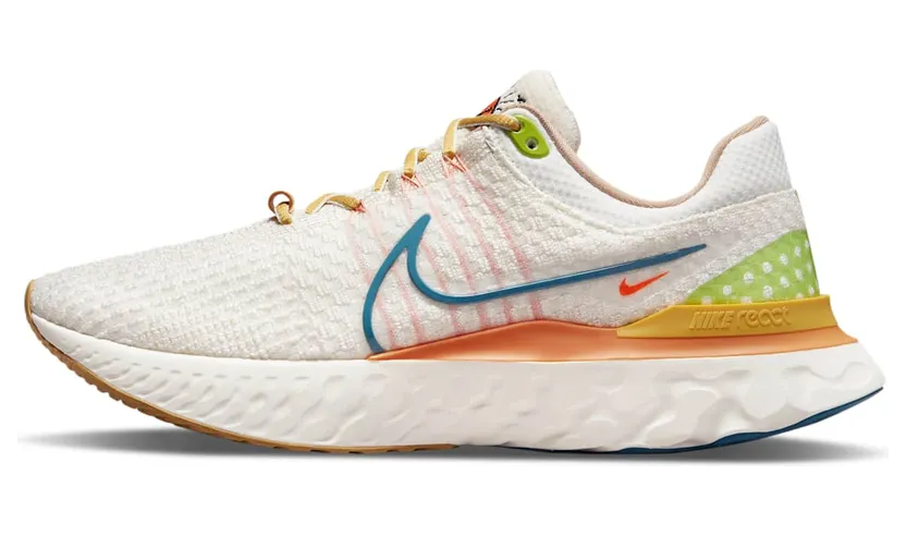 Nike React Infinity Run 3 Flyknit Sun Club Sail Hot Curry (DV1744-141)