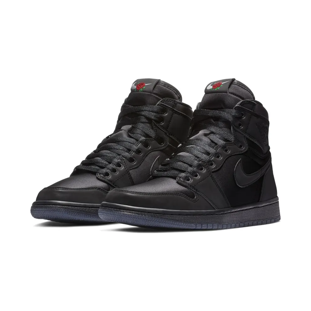 Jordan 1 Retro High Rox Brown (W) Black/Black-Metallic Gold (BV1576-001)