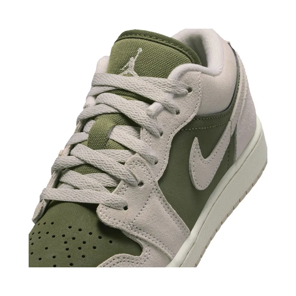 Jordan 1 Low SE GS “Medium Olive Sail” (HV4396-201)