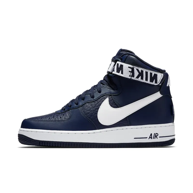 Nike Air Force 1 High NBA Midnight Navy College Navy/White (315121-414)