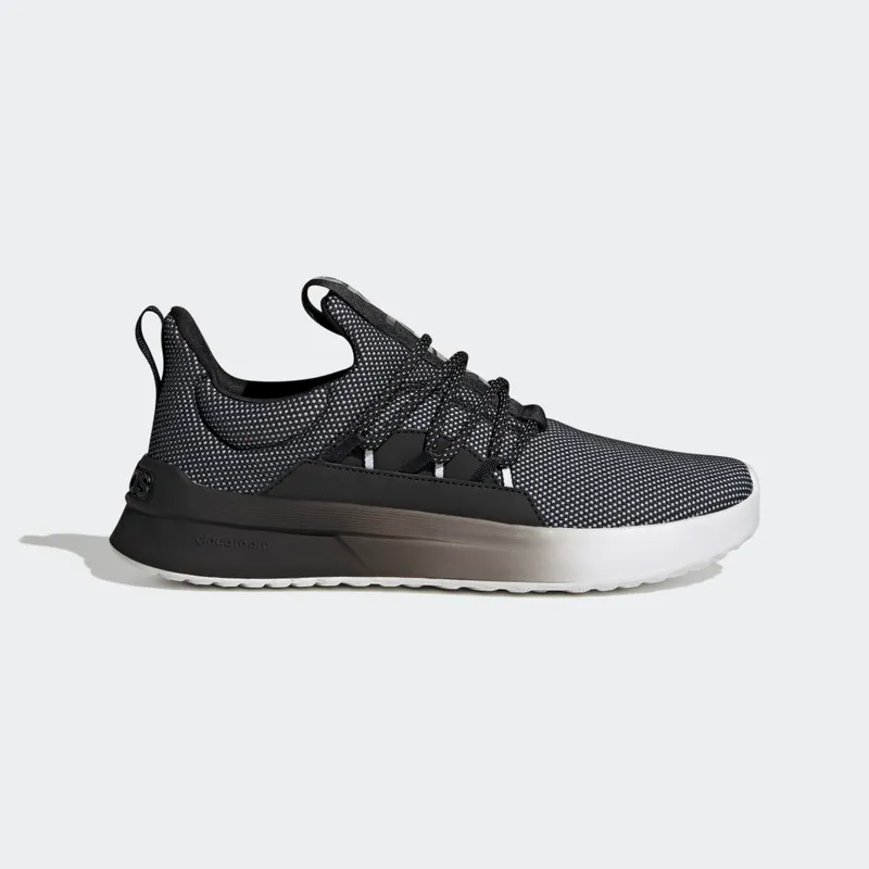 adidas Lite Racer Adapt 4 Cloudfoam Lifestyle Running Slip-On Shoes Cloud White / Core Black / Cloud White (HR1798)