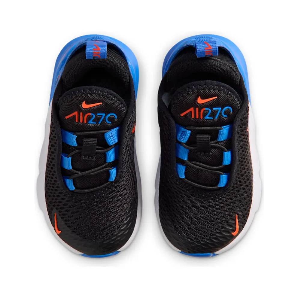Nike Air Max 270 Black Blue Crystal Turf Orange (DD1646-047)