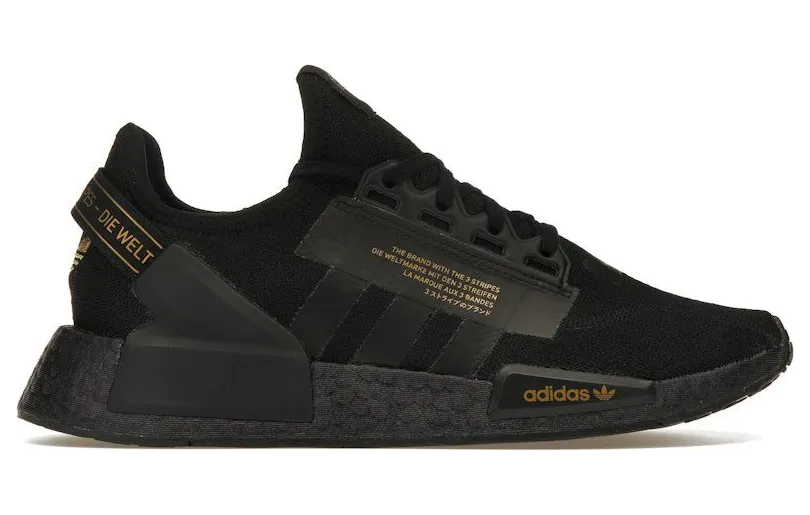 adidas NMD R1 V2 Black Gold Metallic (HP3251)