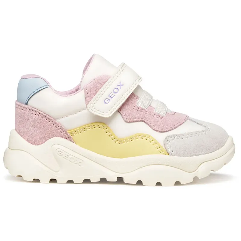 Geox sneaker White/Pink (B455QB0FU22-C1138)