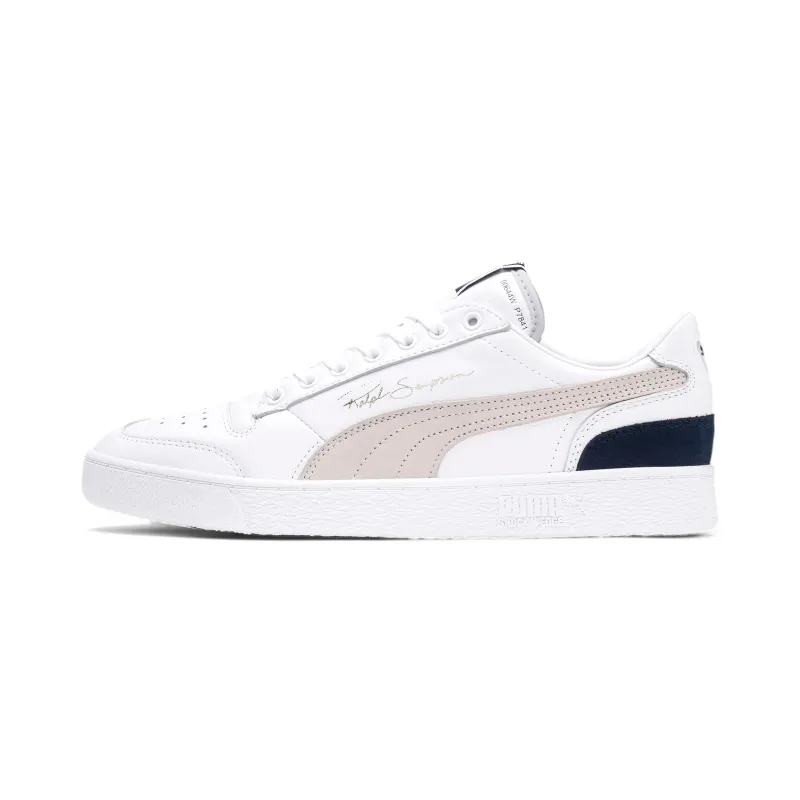 Puma Ralph Sampson Low OG White Grey Violet Peacoat Puma White/Gray Violet-Peacoat (370719-01)