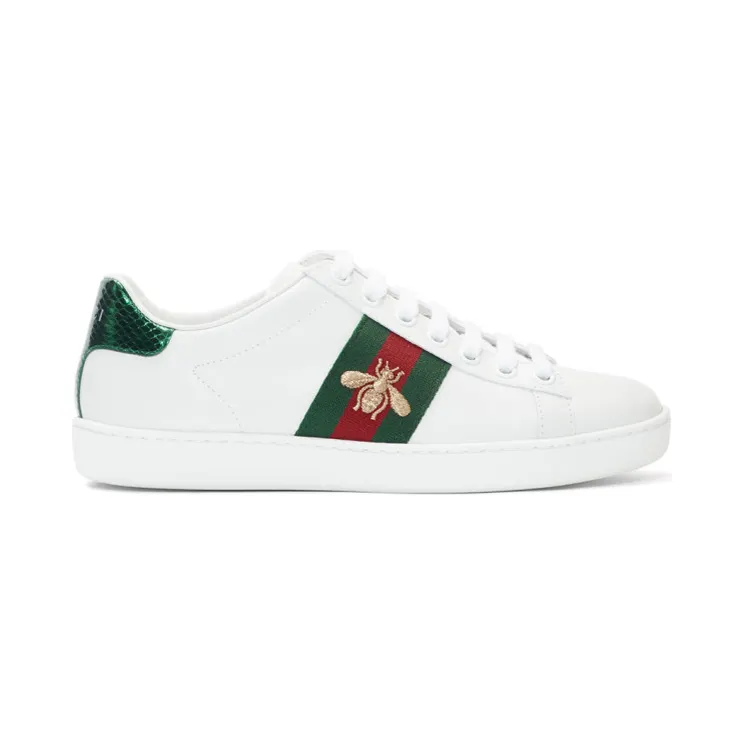 Gucci White New Ace Sneakers (431942 A38G0)