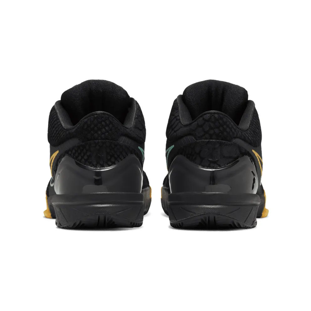 Nike Kobe 4 Protro FTB Snake Black/Aurora Green-University Gold (AV6339-002)