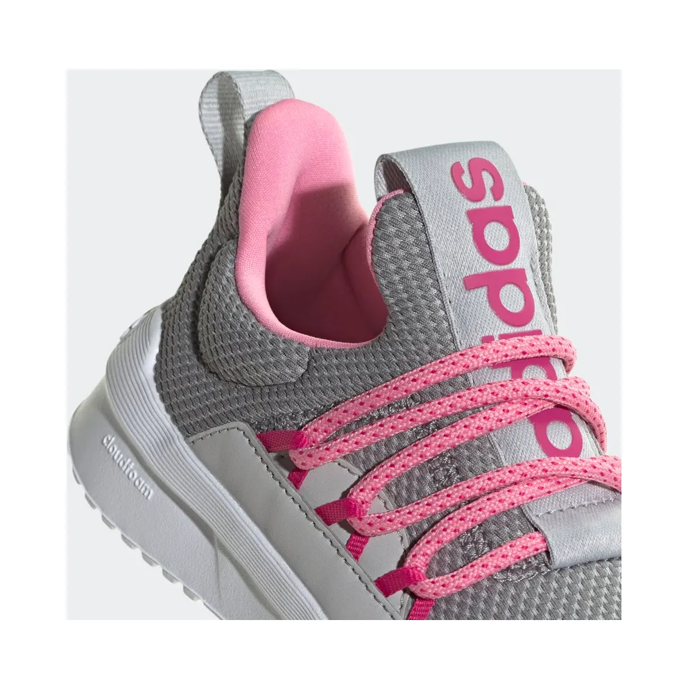 Adidas Lite Racer Adapt 4.0 Lifestyle Running Slip-On Lace Grey Two / Grey Three / Team Real Magenta (GW4164)
