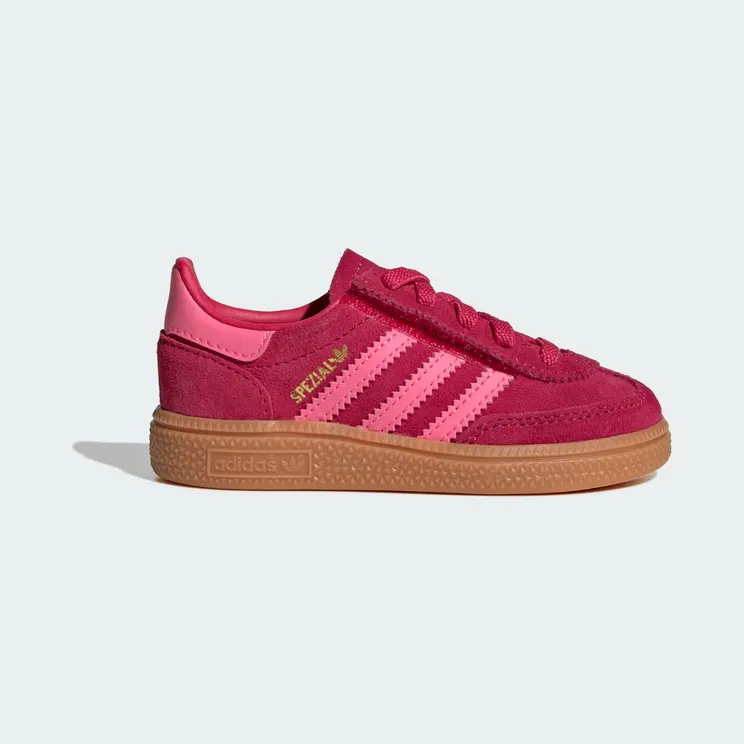 Adidas Handball Spezial Comfort Closure met Elastische Veters Kids Ruby Red / Lucid Pink / Gum (JP8010)