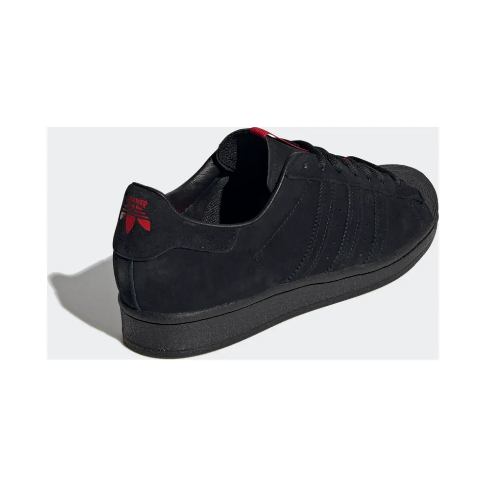 adidas Superstar Adv Thrasher Core Black/Scarlet/Gold Metallic (FY9025)
