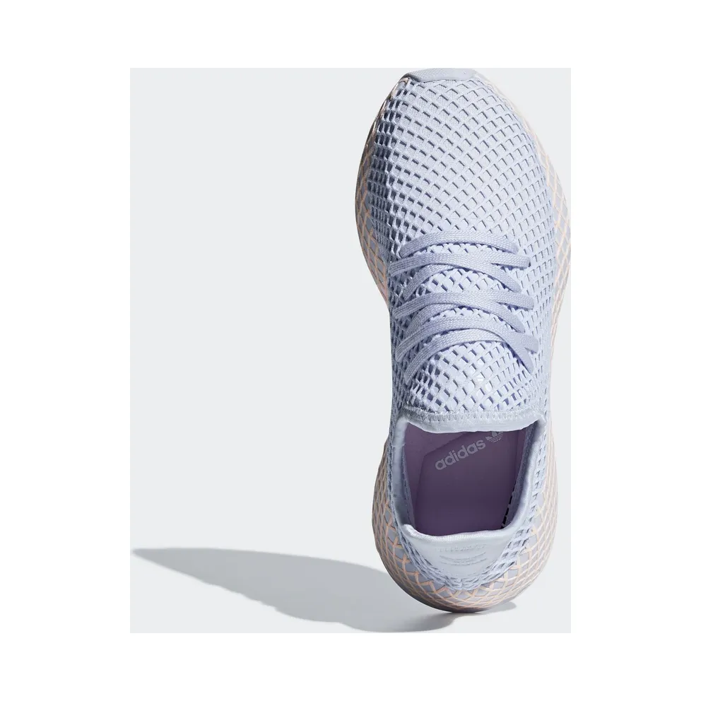 adidas Deerupt Aero Blue Clear Orange (W) Aero Blue/Aero Blue/Clear Orange (B37878)