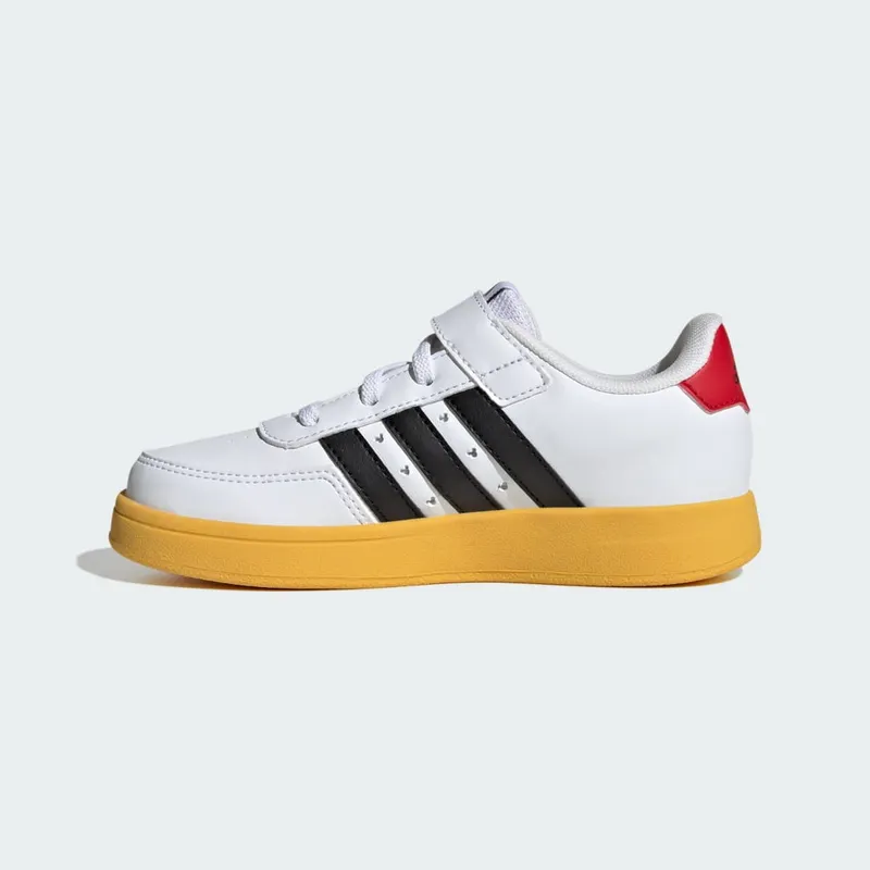 Adidas adidas Breaknet x Disney Mickey Mouse Kids Cloud White / Core Black / Bold Gold (IG7163)