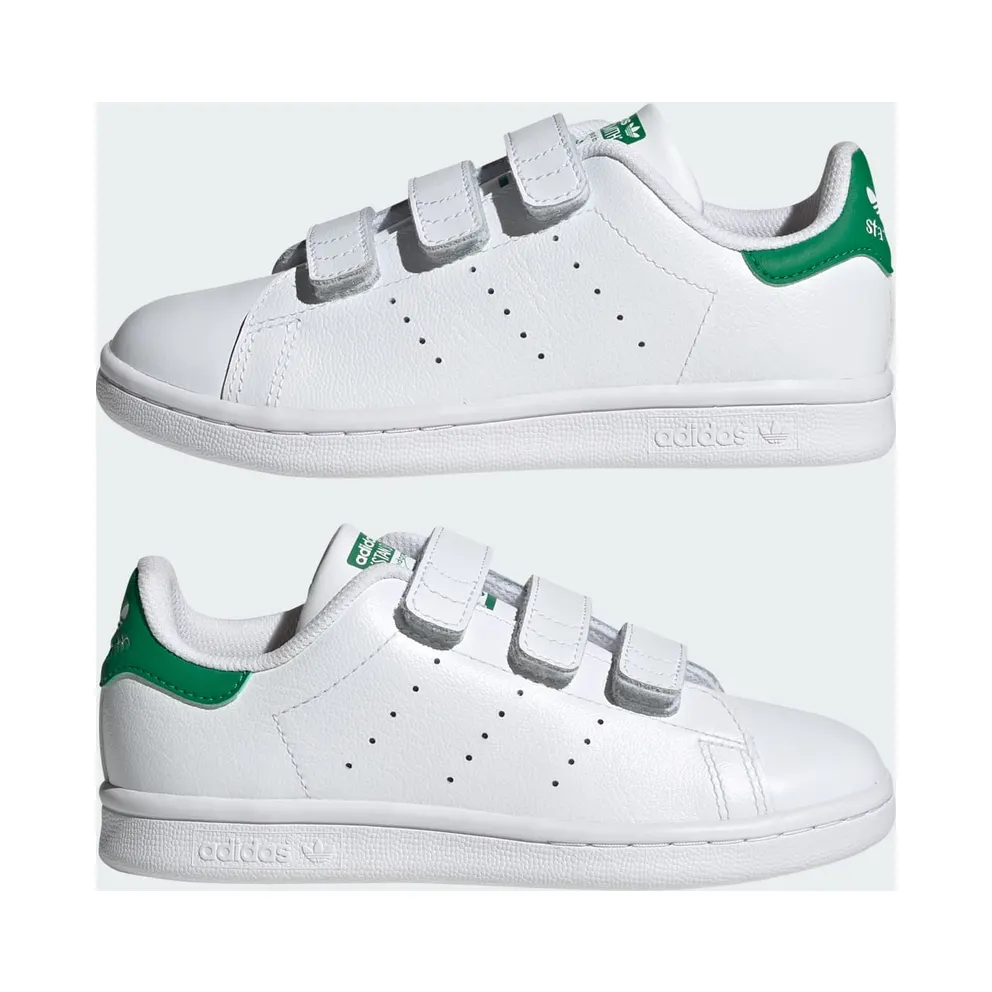 Adidas Stan Smith Comfort Closure Kids Cloud White / Cloud White / Green (JP9718)
