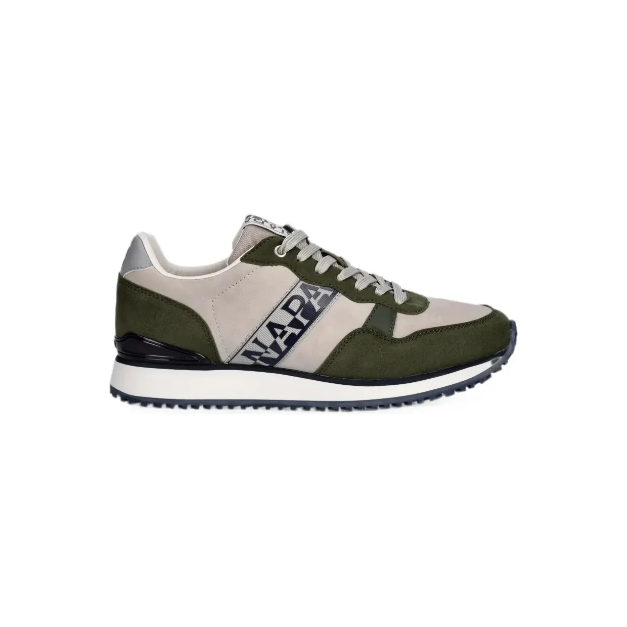 Napapijri Cosmos Syn logo-print panelled “Green” (NP0A8BLO)