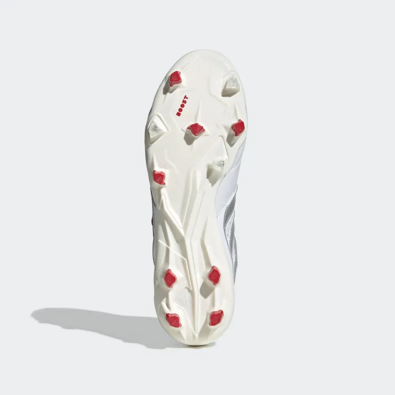 adidas Predator Precision FG 25 Year Pack David Beckham Footwear White/Silver Metallic/Predator Red (F97223)
