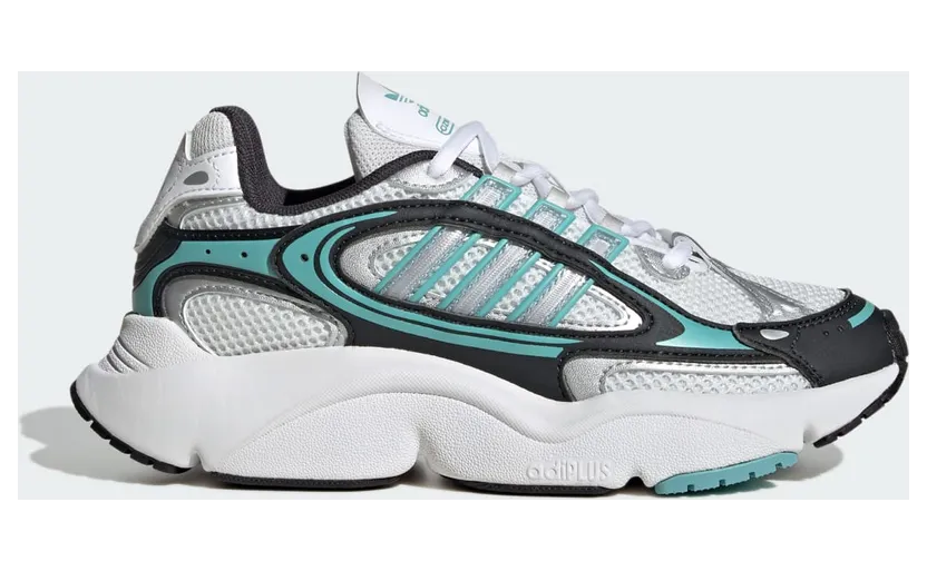 Adidas OZMILLEN Shoes Carbon / Silver Metallic / Mint Ton (JH9975)
