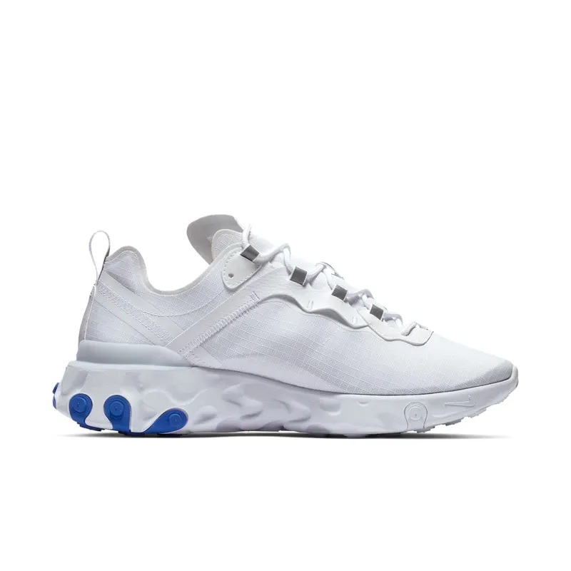 Nike React Element 55 White Game Royal (BQ6167-100)