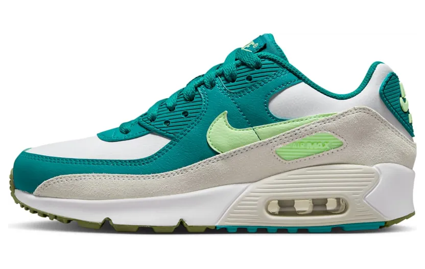 Nike Air Max 90 LTR GS “Bright Spruce Barely Volt” (CD6864-124)