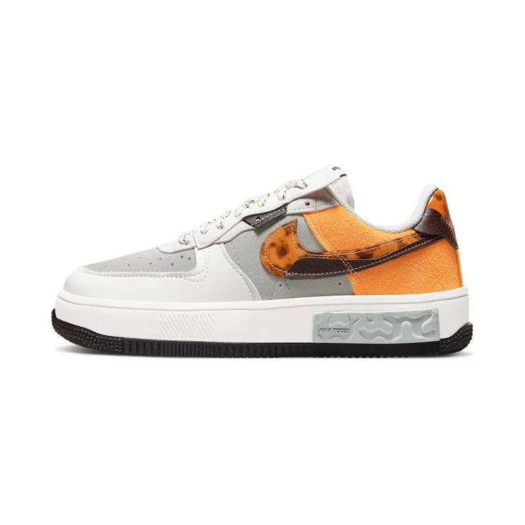 Nike Air Force 1 Fontanka WMNS Tortoise Shell “Phantom / Velvet Brown / Light Bone / Light Curry” (DR0151-001)