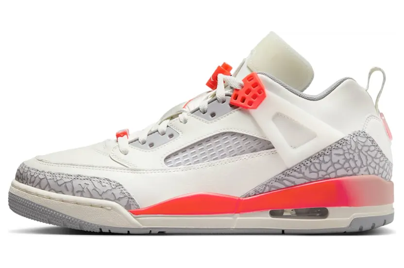 Air Jordan SPIZIKE LOW “PSG PARIS SAINT GERMAIN SAIL INFRARED” (HF8827-100)
