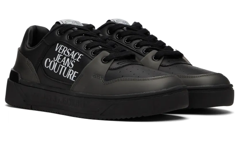 Versace Jeans Couture White & Blue Starlight Sneakers (E72YA3SJ1 EZP078) (4)