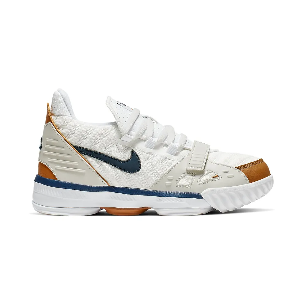 Nike LeBron 16 Medicine Ball (PS) White/Midnight Navy-Ginger (CJ6705-100)