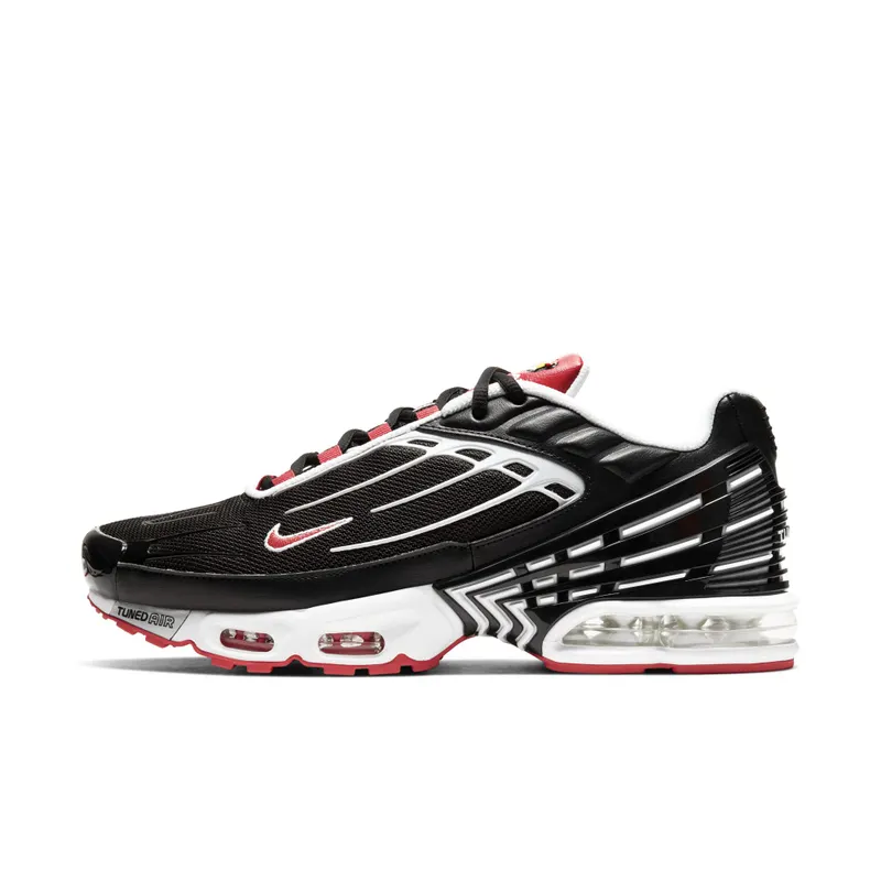 Nike Air Max Plus 3 Black White Track Red Black/White-Track Red (CJ0601-001)