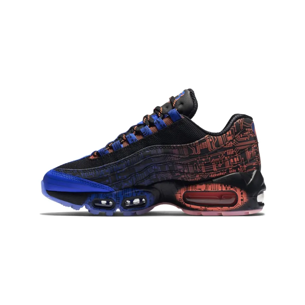 Nike Air Max 95 Doernbecher (GS) Black/Black-Bright Crmsn-Rcr Bl (839166-064)