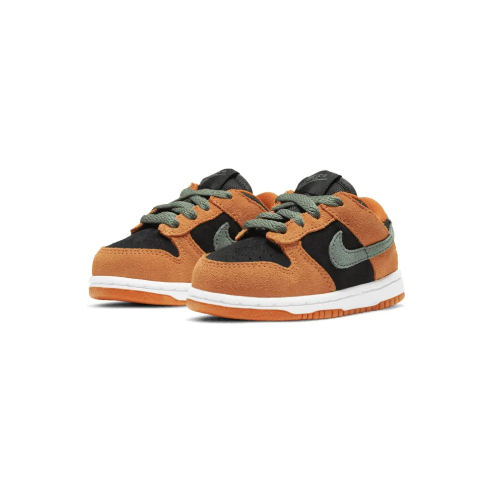 Nike Dunk Low Ceramic 2020 (TD) Black/Ceramic-Nori (DC8315-001)