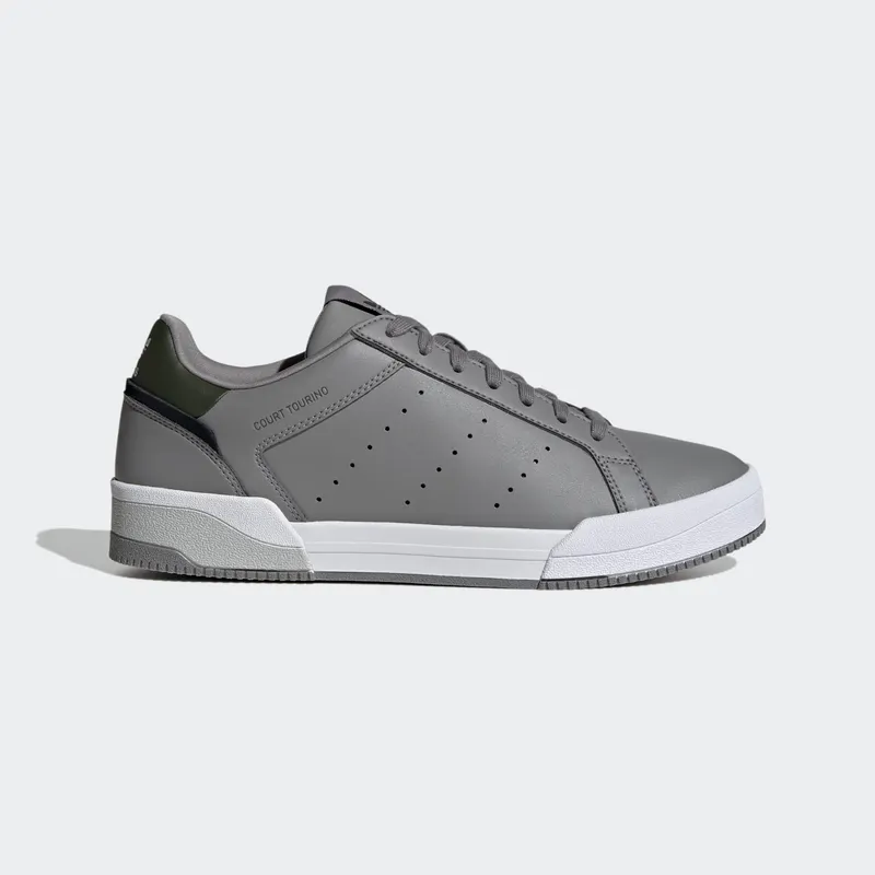 Adidas Court Tourino Grey Three / Night Cargo / Cloud White (GW1416)