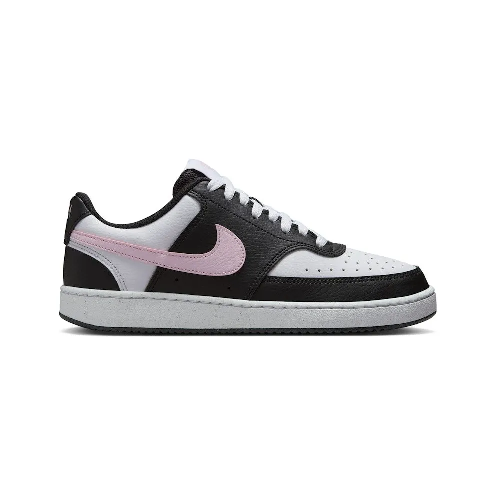 Nike Court Vision Low Next Nature Black White Pink Foam (DH3158-008)