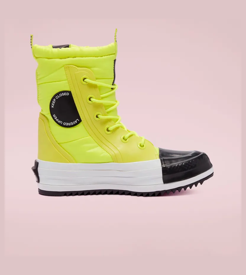 Converse Waterafstotende Chuck Taylor All Star MC Boot High Top Lemon Venom/black/white (569379C)