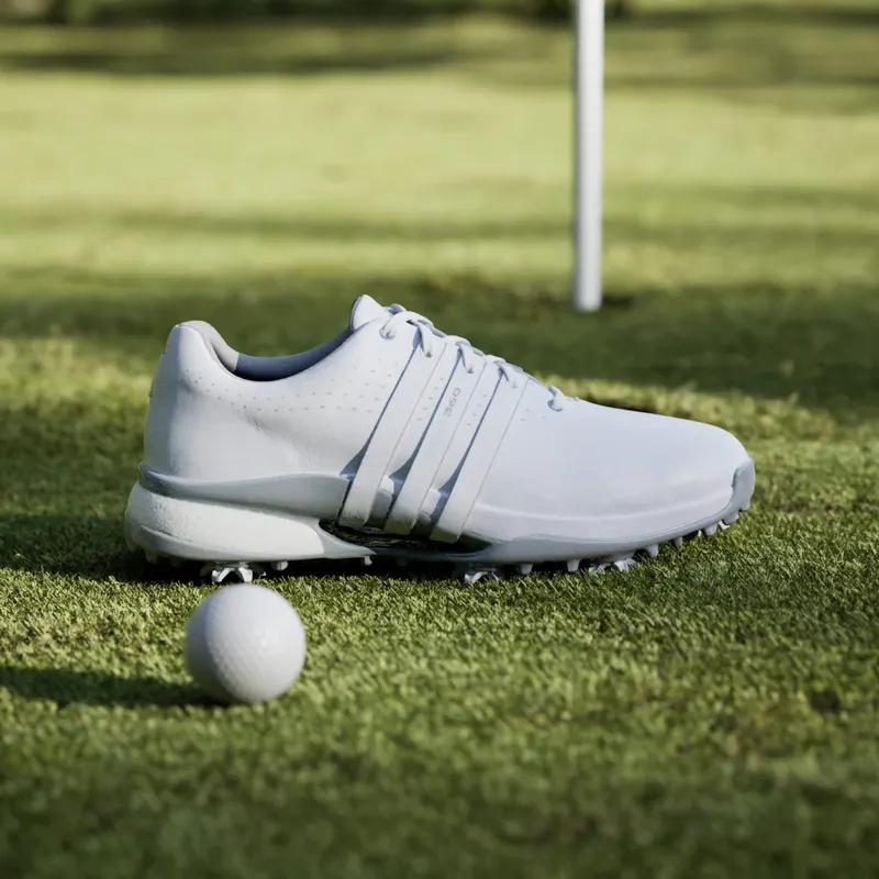 adidas Tour360 24 Golf Cloud White Silver Metallic (IF0260)